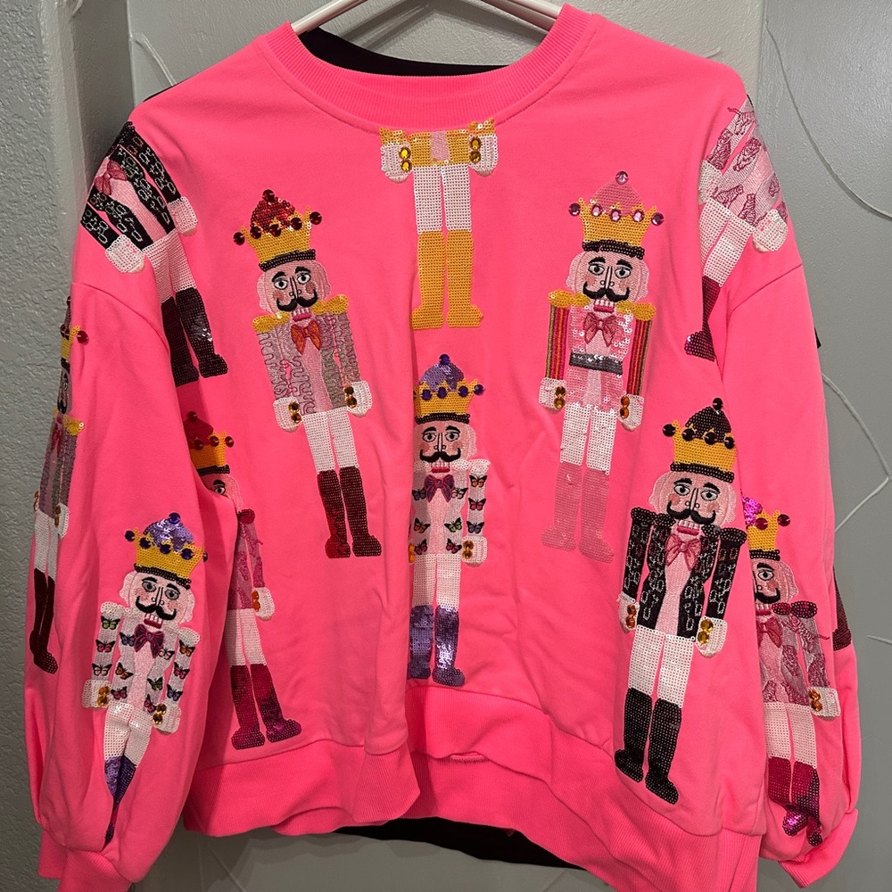 Queen of Sparkles XS Nutcracker Sweater